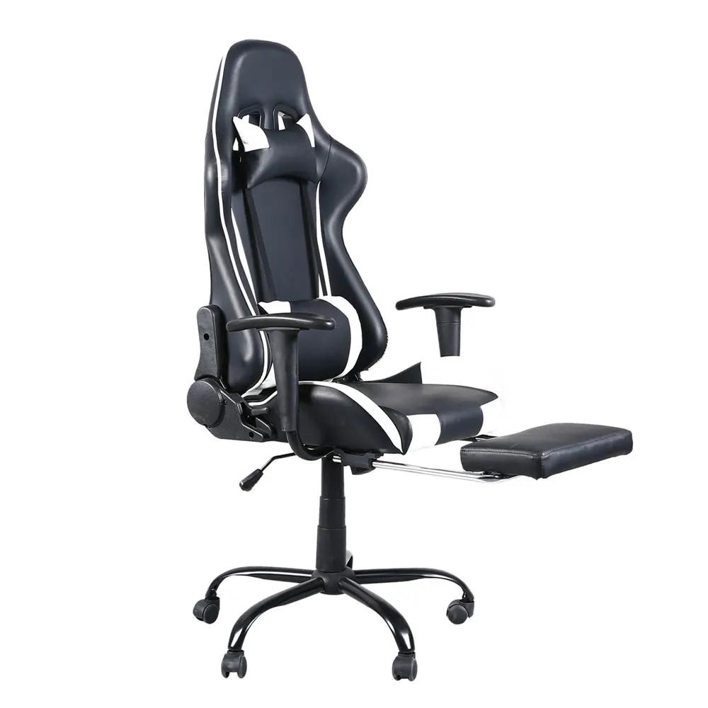 Computer Chair  Gaming Chair Adjustable High Back Swivel Chair Racing Gaming Chair Office Chair Study Chair with Footrest Tier