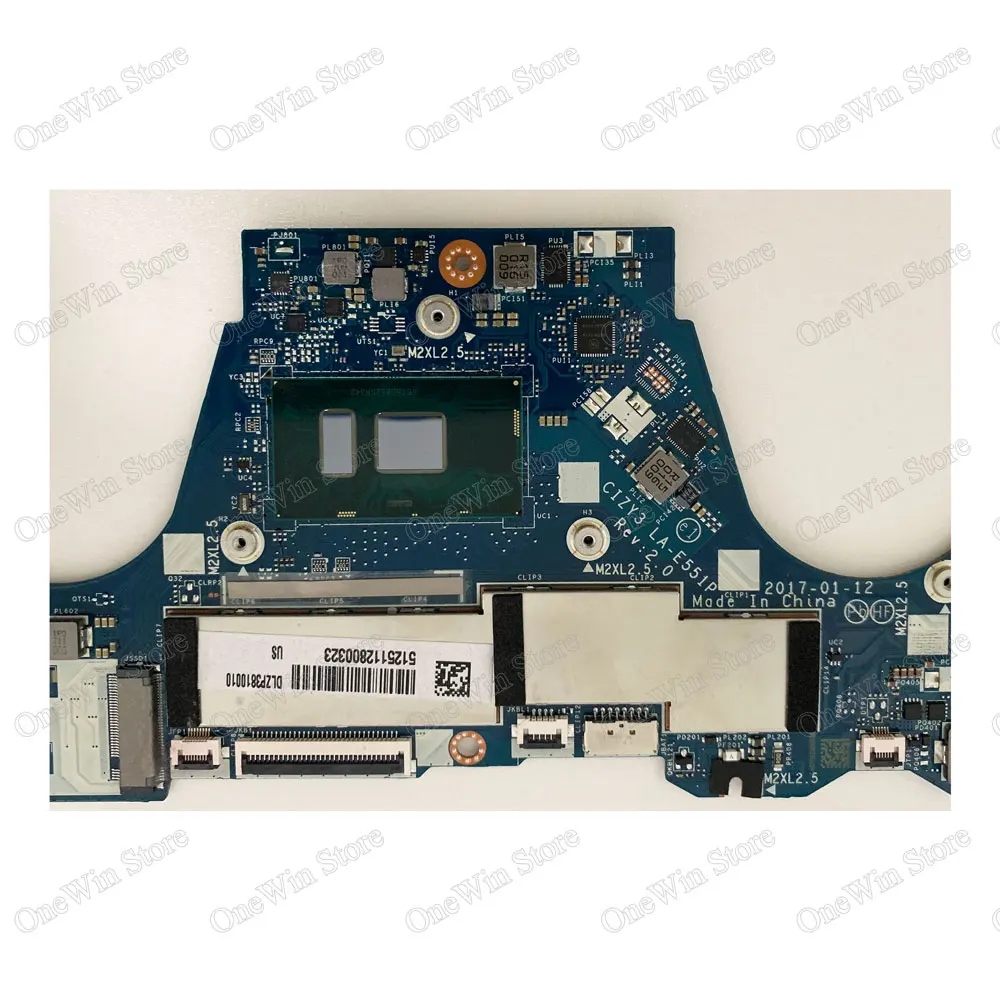 5B20N67981 for ideapad Yoga 720-13IKB 80X6 Lenovo 100% Test Laptop Integrated Motherboards CIZY3 LA-E551P Rev 2.0 CPU I5-7200 4G