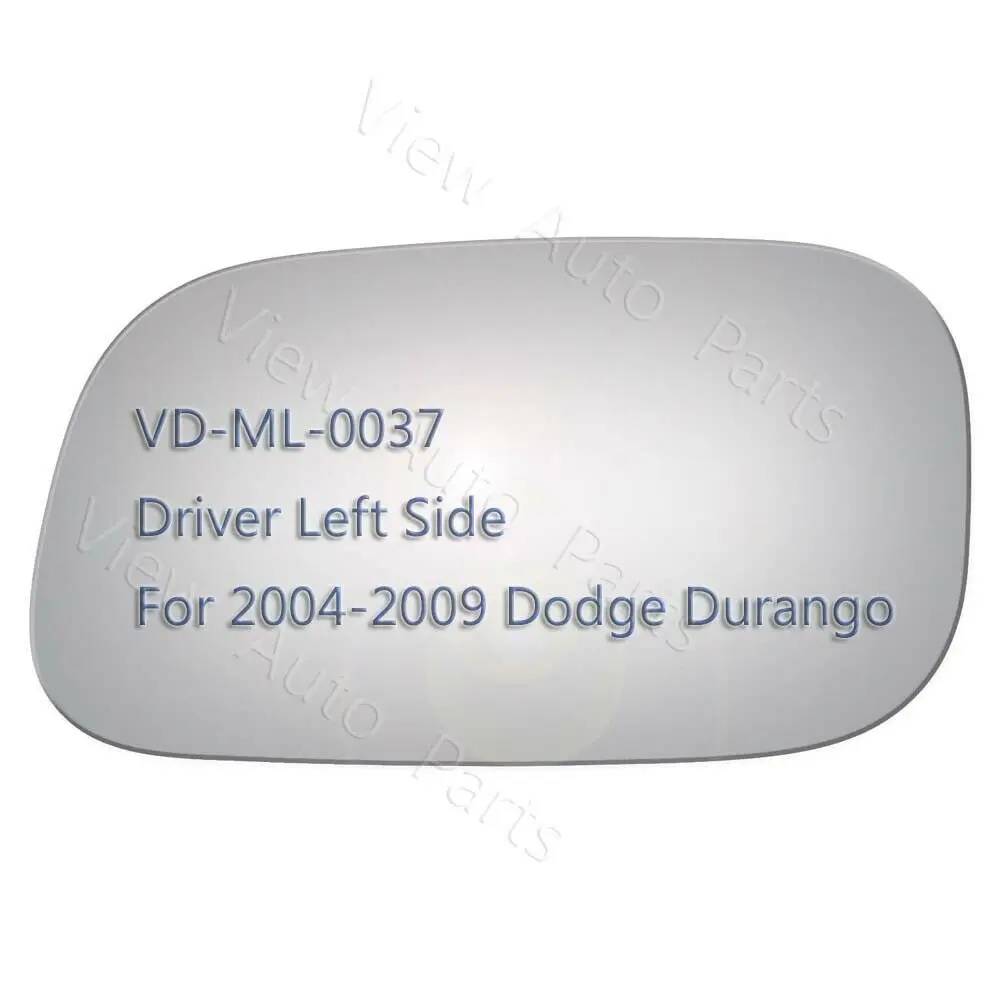 Mirror Glass Truck Pickup for 2004-2009 Dodge Durango Driver Left Sid