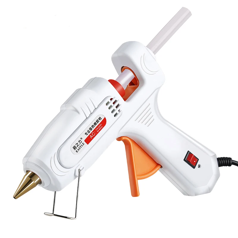 30W EU/ Plug Hot Melt Glue Gun    Glue Stick Industrial Mini Guns Thermo Gluegun Heat Temperature Tool