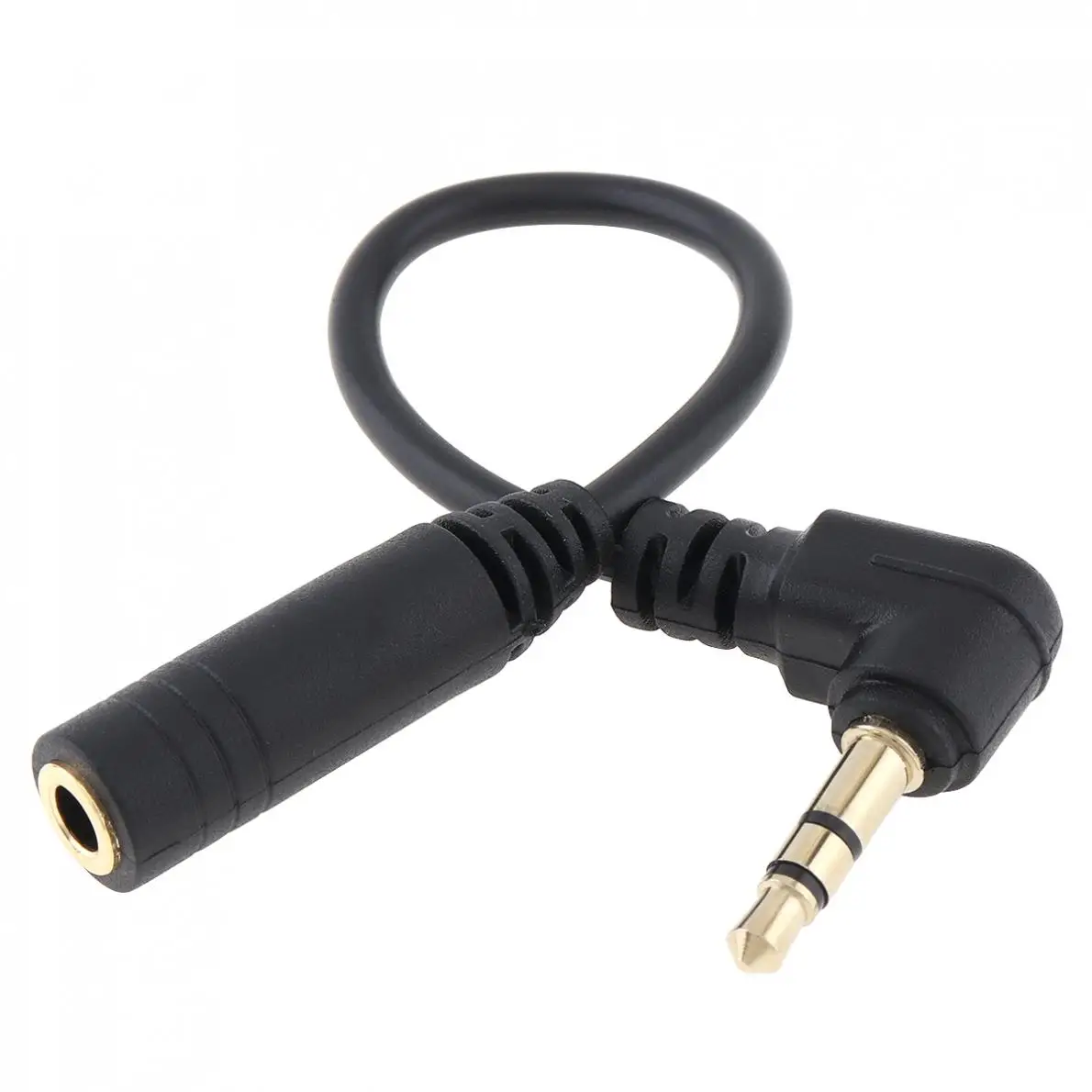 3.5MM 4 Pole to 3 Pole AUX Audio Jack Convertor Adapter Cable 3/4 Pole Mic Conversion Line  Microphone/Mobile Phone/Computer/SLR