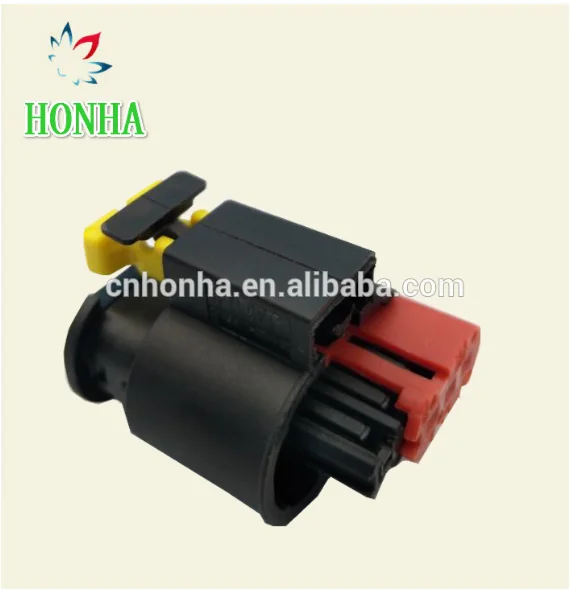 

Free shipping 5 pcs 3 Pin Waterproof Auto Wire Connector Sealed Sensor Fuel/Diesel Injector Ignition coil Connector AMP Tyco