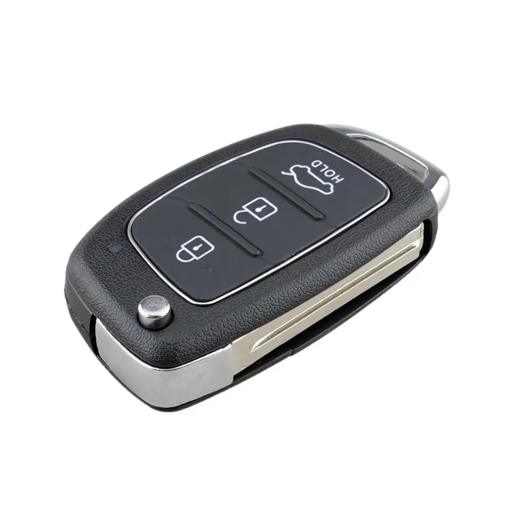 3 Buttons Remote Car Key Shell Fit for Hyundai  Santa / Fe Sonata / Tucson Accent I30 / I40 / I45