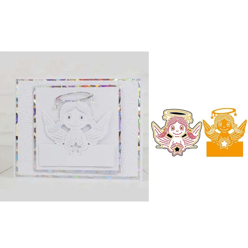Christmas Elf Angel Metal Cutting Dies Stencils 2019 For DIY Scrapbooking Decorative Embossing Handcraft Die Cutting Template