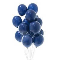 20Pcs/lot 10inch Navy Blue Balloons Metalic Gold Blue Latex Balloon for Birthday Wedding Holiday Home Party Decor Kids Air Balls