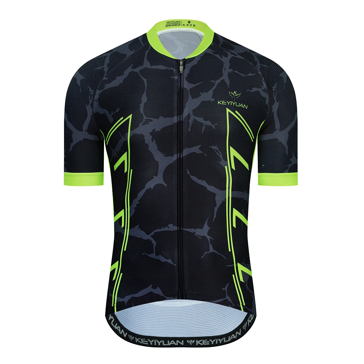 

KEYIYUAN 2021 Cycling Jerseys Tops Outdoor Road Mountain Bike Sports Wear Short Sleeve Bicycle Clothing Camisa MTB Masculina