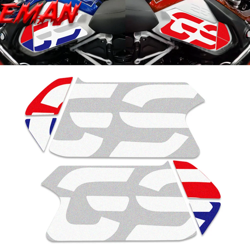 Motosiklet Sticker jel koruyucu çıkartmalar yakıt deposu çizilmez yansıtıcı BMW R1250GS R1200GS macera R 1200 GS 2013-19