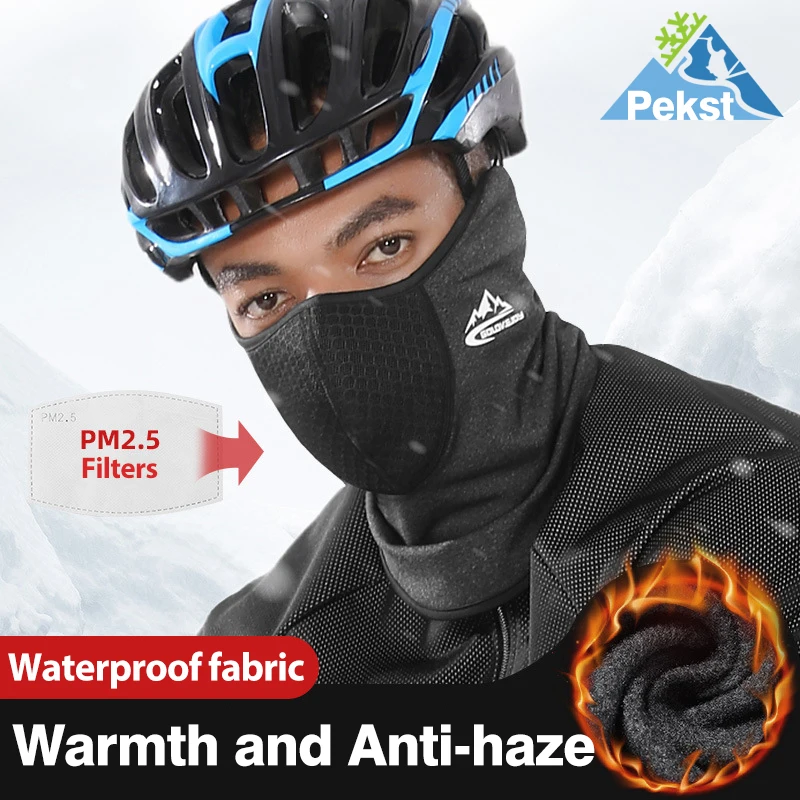 

Full Coverage Warmth Balaclava with Print, Reusable Scarf, Ski, Fishing, Cycling Face Mask, Running, Winter