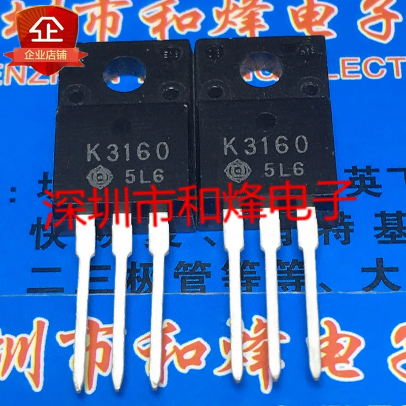 

10PCS 2SK3160 K3160 TO-220F 200V 10A