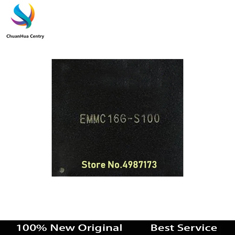 

1 Pcs EMMC16G-S100 BGA 100% New Original 16GB In Stock