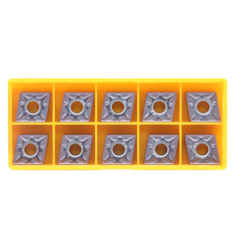 10 قطعة CCMT120408 مللي أمبير VP15TF الداخلية تحول أداة كربيد إدراج CCMT 120408 شفرات عالية الجودة مخرطة أدوات تقطيع أداة تحول