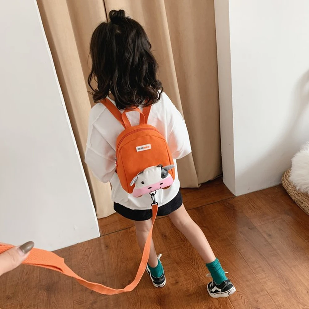 Cartoon Kids Baby Leash Bags Prevent loss Kindergarten Boys Girls Children Backpack Cartoon Lovely Cute School Students Bag