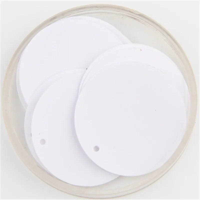 Pailletten 30mm 40mm 50mm Pailletten für Handwerk große runde Pailletten Paillette Lentejuelas mit 1 Seitenloch DIY manuelles Nähzubehör – Detail 31