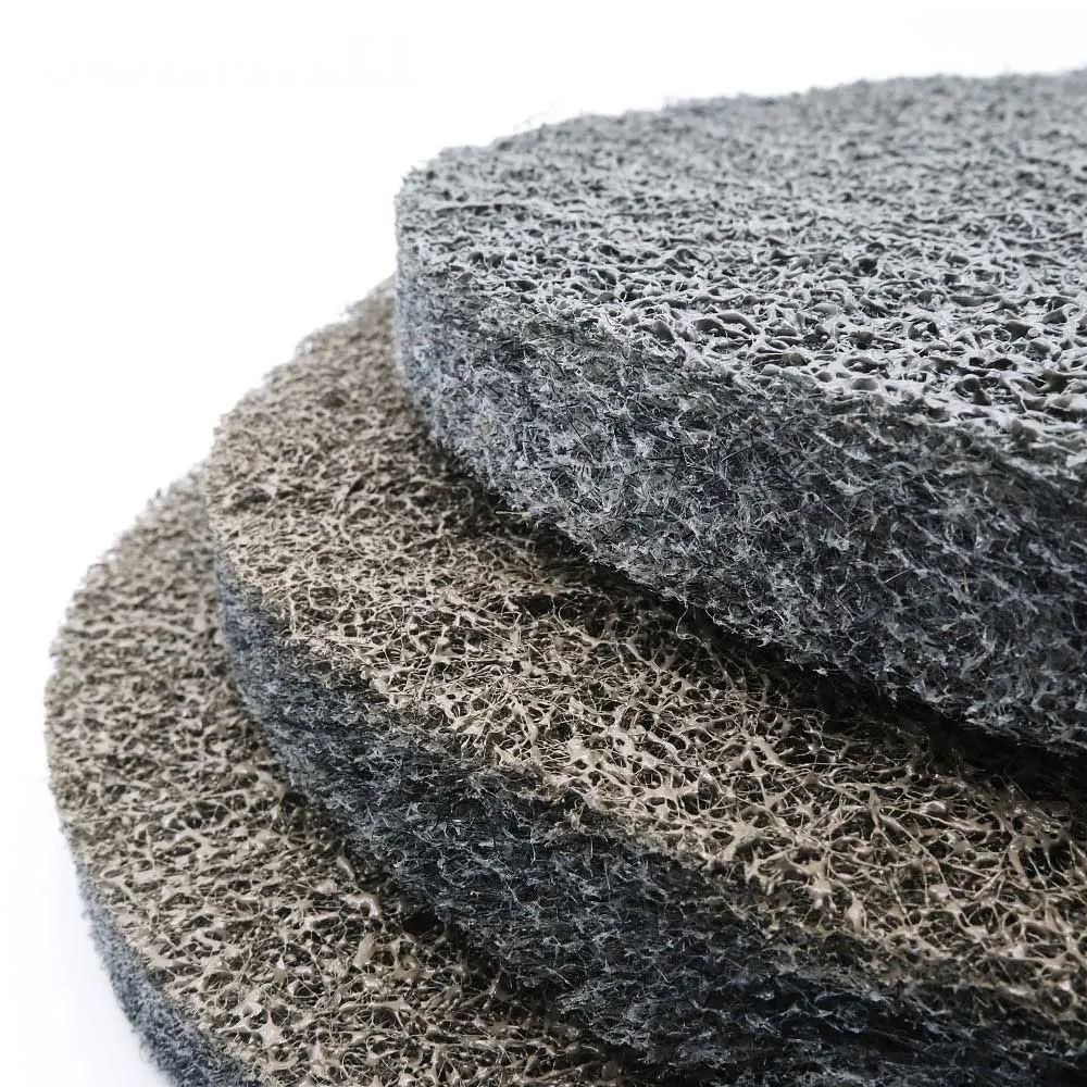 17 Inch 1 Pc Diamond Sponge Polishing Pad Floor Cleaning Buffing Disc Sponge Fiber Granite Marble Concrete Tile Floor Polishing