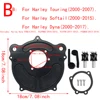 RSD 터빈 클라리온 에어 클리너 매트 블랙 흡입 필터 Harley Sportster Iron Softail FXSTF Touring FLHRC FLHTC Dyna FXDC 4