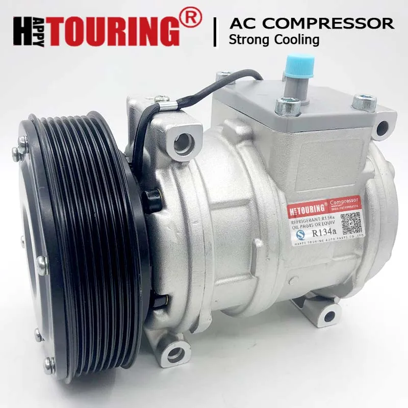 10PA17C AC Compressor for John Deere Tractors  AH169875 447200-4930 RE46609 447170-9490 TY6764 447100-2381 42511-09681-3