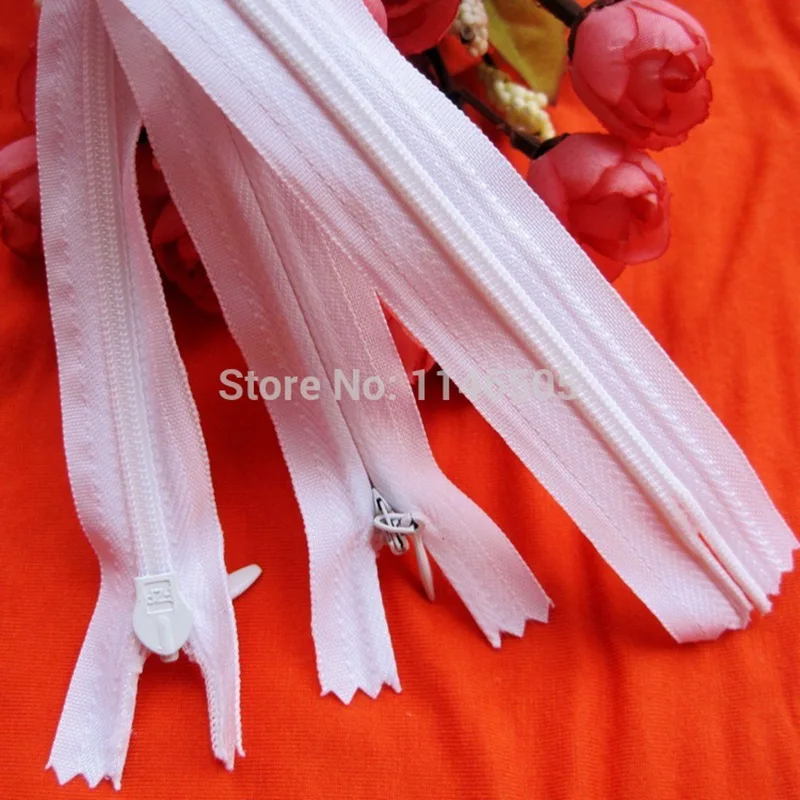 3# 1pcs 2M(200cm)Invisible Zippers DIY Nylon Coil Zipper For Sewing Clothes Cushion Pillow Tailor Tool