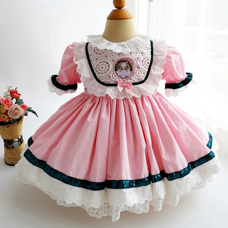Kids Dress for Girls Baby Party Dress for Kid Summer Autumn Dress Lolita Style Wedding Dress Girl Ball Gown Princess Vestidos