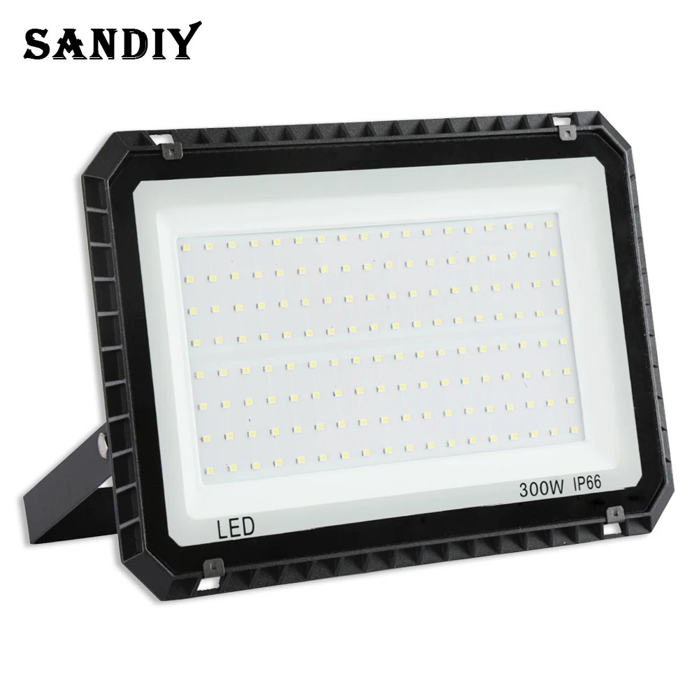 LED Projector Light 200W 600W Outdoor Floodlight Reflector Building Exterior Wall Lighting Waterproof Spotlight for Square Patio