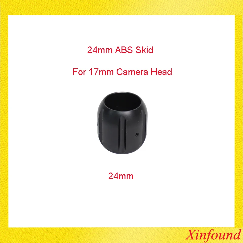 

24mm ABS Skid For 17mm Pipe Camera Head Video Camera Head Protective Skid DIY Flexible Pipeline Camera Head Skid