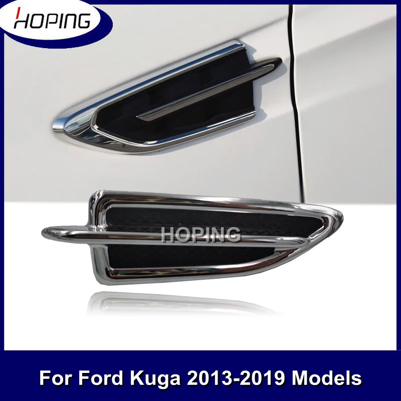 

Hoping Side Fender Wing Emblem Sticker For For Ford Escape Kuga 2013 2014 2015 2016 2017 2018 2019