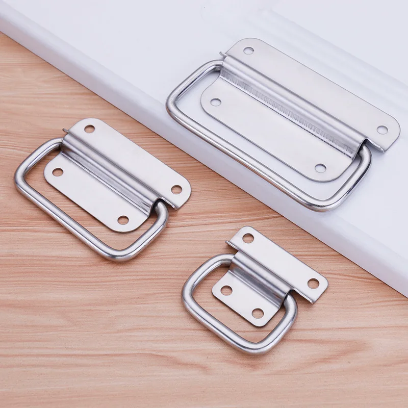 304 Stainless Steel Handle Cabinet Door Drawer Handle Wardrobe Simple Door Handle Large Wooden Door Handle Wooden Box Handle