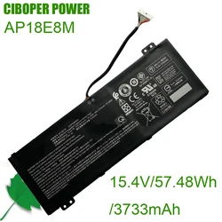 CP Genuine Laptop Battery AP18E8M AP18E7M 57.48Wh For Nitro 5 AN515-54 AN515-55 AN517-51 7 AN715-51 Aspire 7 A715-74 A715-74G