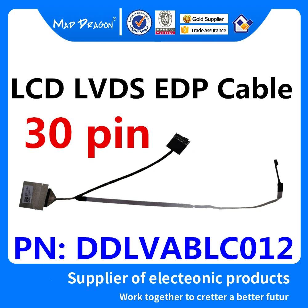 laptop NEW original LCD LVDS SCREEN FLEX Cable LCD CABLEASS LVA Cable For 30/30/10/10P 30V 3B DDLVABLC012 30 pin