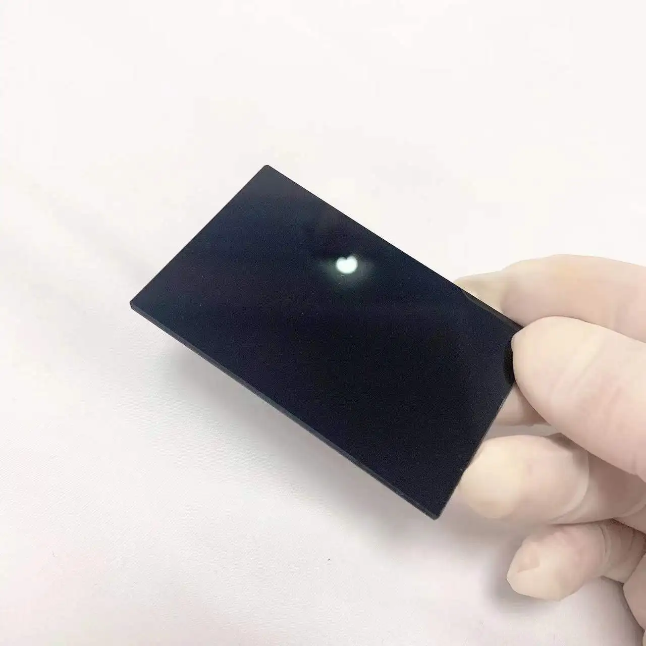 Rectangle Shape Custom Size Cut UV Just Pass From 760nm Infrared Filter Glass HWB760 For IR Camera Sensor