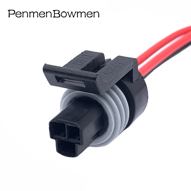 1 Zestaw 3-pinowych wodoszczelnych złączy elektrycznych do przewodów pompy oleju/paliwa, żeńskie, 12065287 120780901