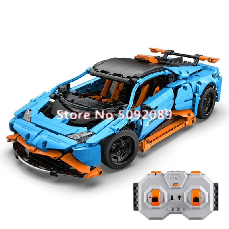 1120PCS Building Blocks 2.4Ghz Remote Control Racing Car Electric RC Drift  Vehicle High Speed Drift Car Assembly Boy Kid  Gift