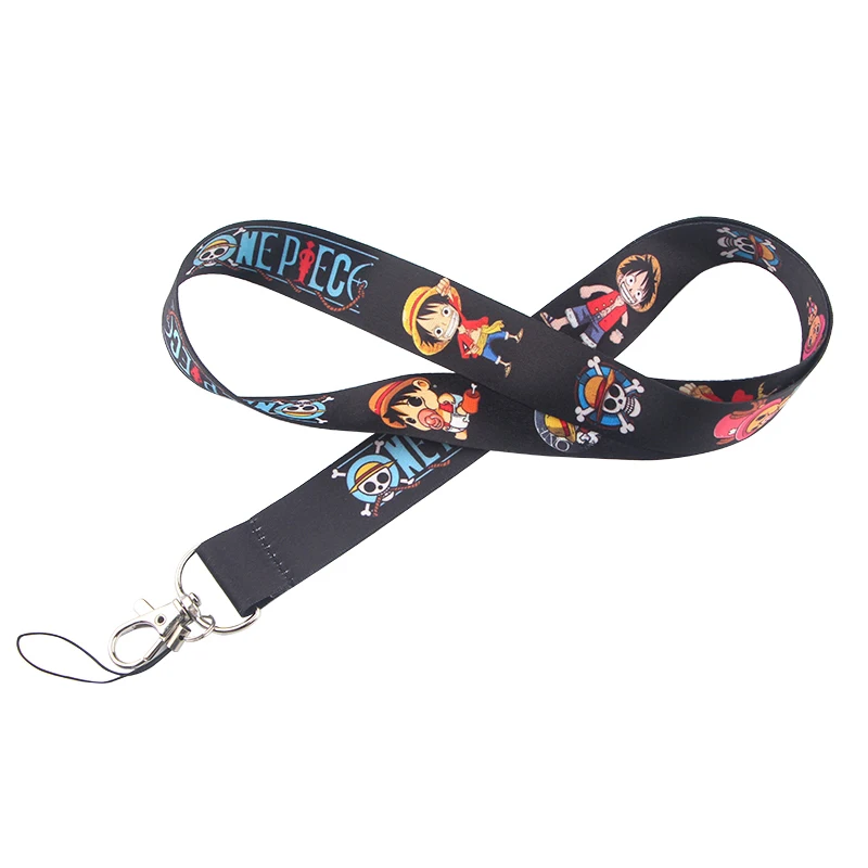 JF0082 Anime Lanyards For Keychain ID Card Pass Mobile Phone USB Badge Holder Hang Rope Lariat Lanyard Cosplay Accessory Gift