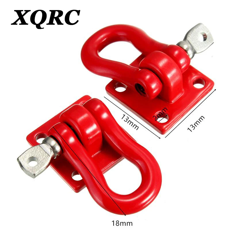 Xqrc Xe Kim Loại Xe Kéo Hỗ Trợ Cứu Hộ Kéo Móc Trx4 Trục Scx1090046 RC4WD D90 TF2 CC01 Của 1/10 RC Theo Dõi Xe