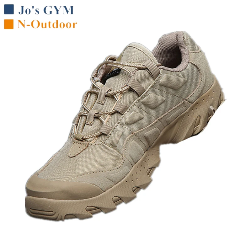 Hot Outdoor Trekking Hiking Shoes Men Camping Climbing Tactical Boots Waterproof Non-slip Wear Resistant Breathable Sneakers Men