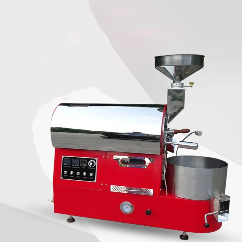 3kg Capacity Commercial Coffee Bean Dark Roaster Equipment Gas Or Electric Alaska Asador Coffee Roasting Machine For Sale