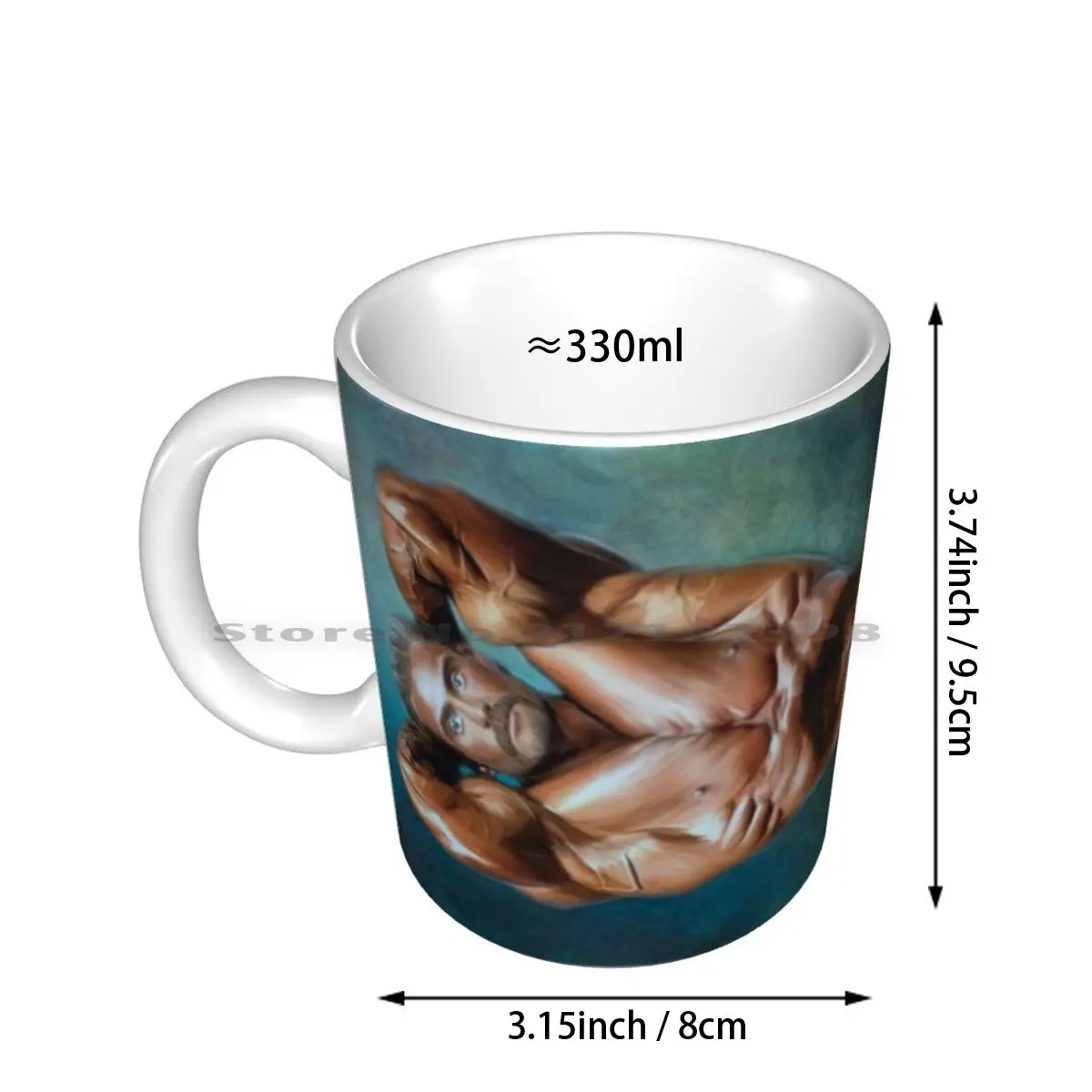 Chris Bumstead Mr Olympia Classic Physique Ceramic Mugs Coffee Cups Milk Tea Mug Chris Bumstead Jay Cutler Mr Olympia Arnold