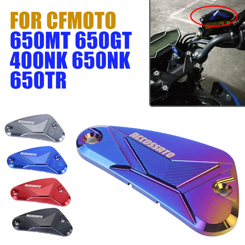 

Motorcycle Brake Fluid Fuel Reservoir Tank Pump Cover For CFMOTO CF MOTO 650MT 650GT 650 MT GT TR 400NK NK400 NK 400 Oil Cap