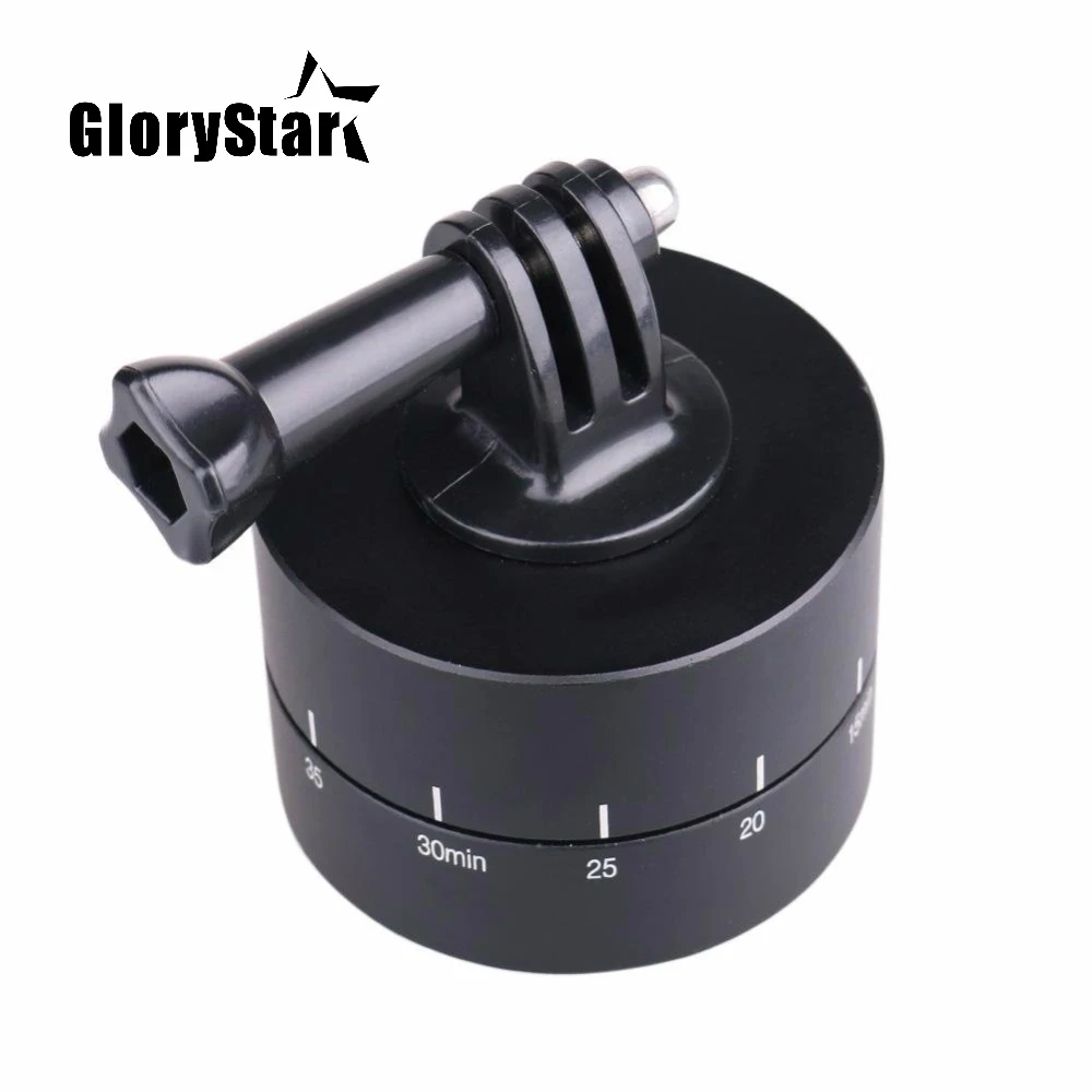 Time Lapse Schieten 60 Min 120 Min Timer Draaien Statief Vertraging Stabilizer Voor Gopro Hero Osmo Sessie SJ4000 Sjcam Xiaomi yi Camera