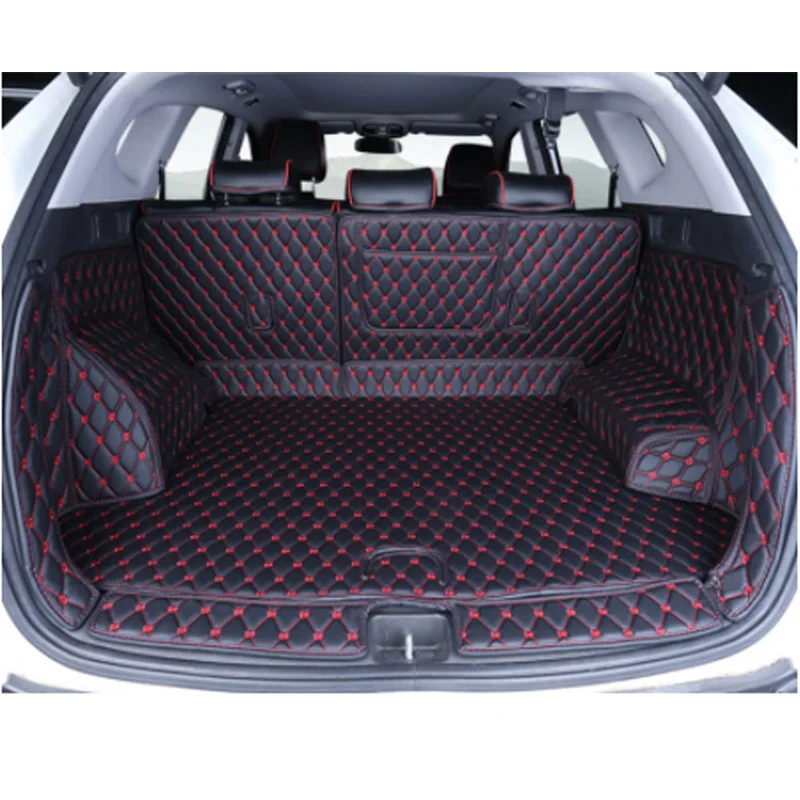 Custom For Hyundai Tucson TL 2015-2018 Car Styling Car Boot Mat Rear Trunk Liner Cargo Floor Carpet Tray Protector Accessories