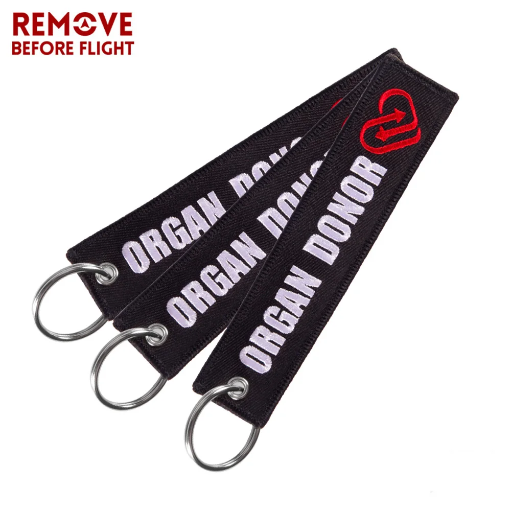 3 PCS Fashion Chain Keychain Launch Key Chain Bijoux Key Chains for Motorcycles Cars Key Ring Embroidery Customized Keychains