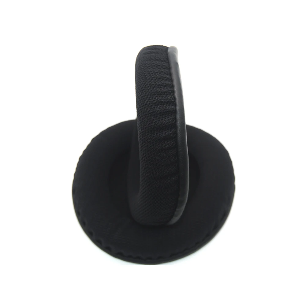 1 زوج نسيج شبكة استبدال رغوة بطانة للأذن وسادة غطاء الوسادة ل 90 مللي متر سماعات الأذن