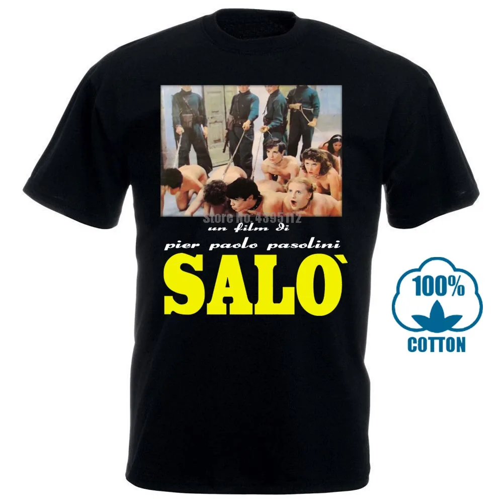 

Футболка Salo 120 дней Sodom, модная летняя футболка с принтом фильма Паоло пасолини, страшная эксплуатация, 012591