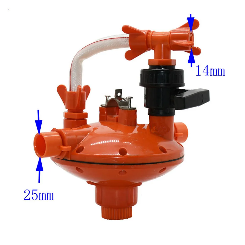 1Set Poultry Farm Farming Water Pressure Regulator Chicken Drinker Chicken House Quail Drinker Waterline Decompression Equipment