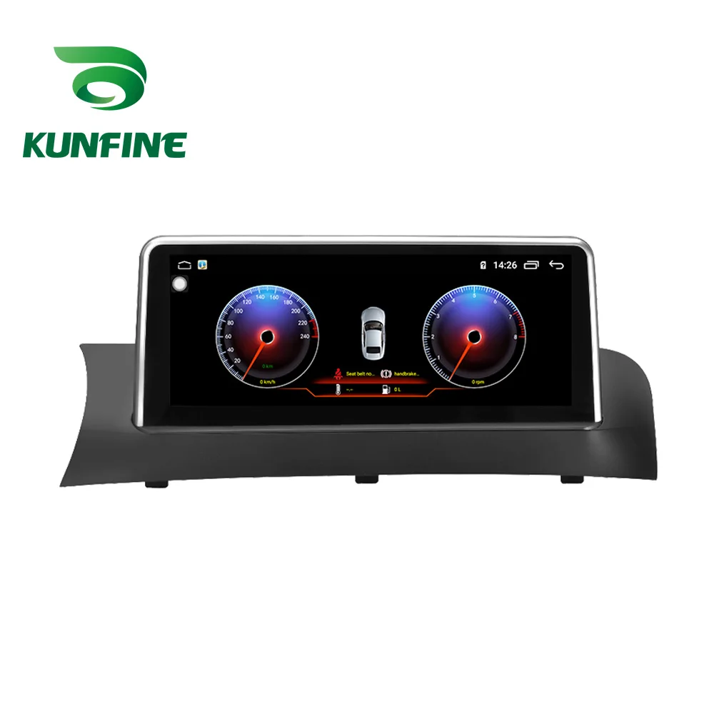 

KUNFINE Android 9.0 4GB RAM 64GB Rom Car DVD GPS Multimedia Player Car Stereo Deckless For BMW X3 F25 X4 F26 Radio Headunit WIFI