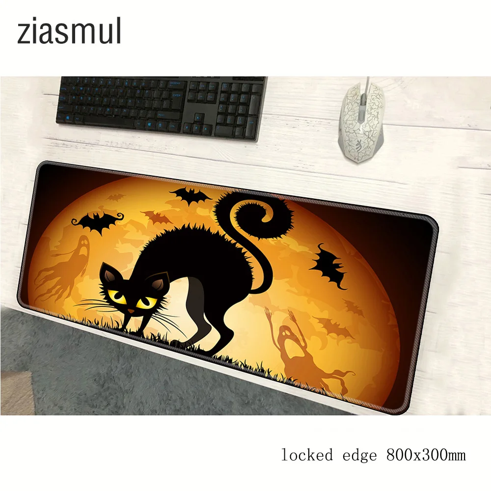 Halloween mouse pad gamer 800x300x2mm gaming mousepad Mass pattern notbook desk mat hot padmouse games pc gamer mats gamepad