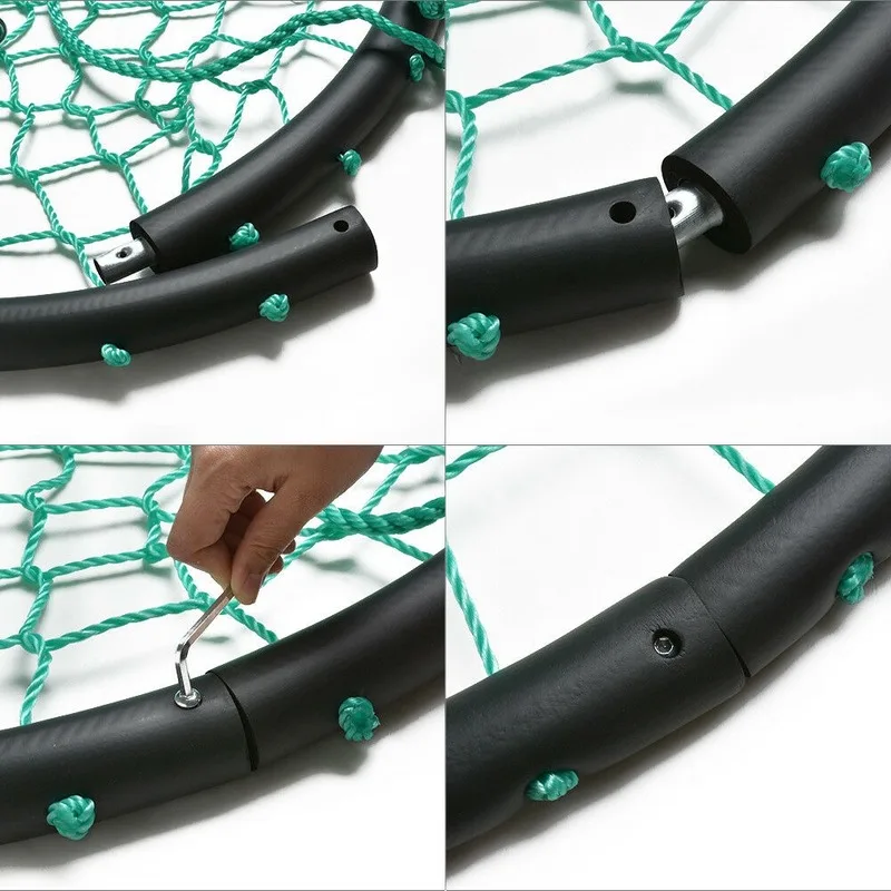 New Outdoor Swing Hammock Rope 40-inch Spider Web Swing Detachable and Easy To Install Picnic Camping Leisure Products