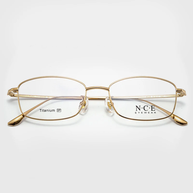 BCLEAR Men Women High Quality Pure Titanium Eye Glasses Frames Ultra-light Fashion Simple Spectacle Frame Prescription Eyewear