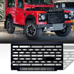 truck part auto parts exterior accessories abs plastic black grill front bumper grill pirrilla fit for land rover defender