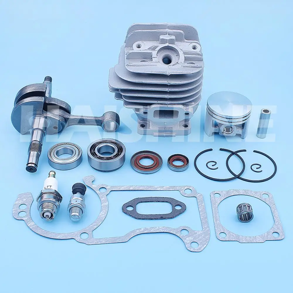 Imagem -03 - Kit de Juntas de Extremidade Superior para Pistão Cilindro de Grande Furo 44.7 mm para Stihl Ms260 026 Pro 024 Ms240 024av 024s Rolamentos de Virabrequim de Motosserra