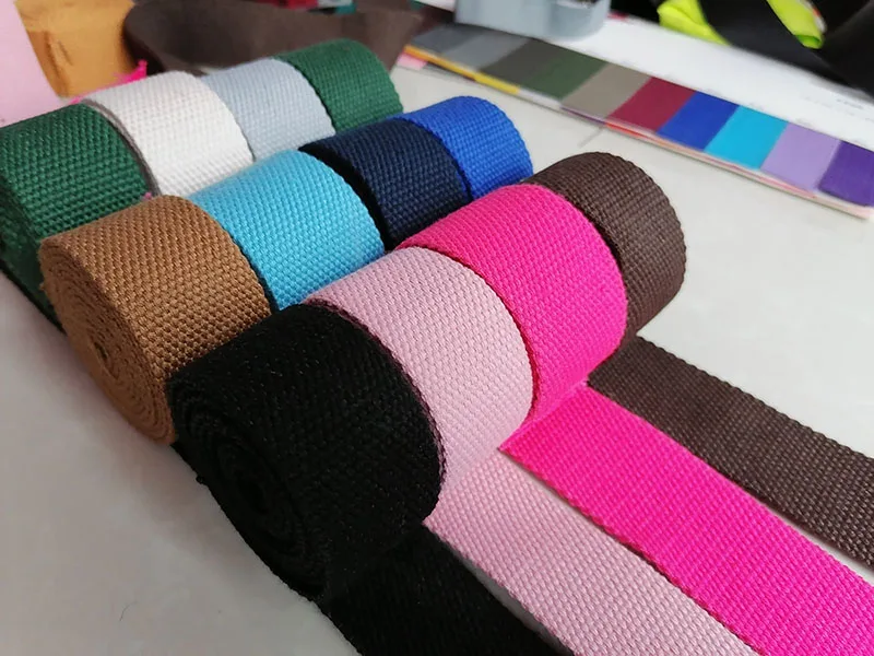 Neue 5 Meter 32mm Leinwand Band Gürtel Tasche Baumwolle Gurtband Leinwand Gurtband Rucksack Umreifung Nähen Tasche Gürtel Zubehör – Detail 2